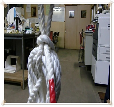 上手なロープのまとめ方